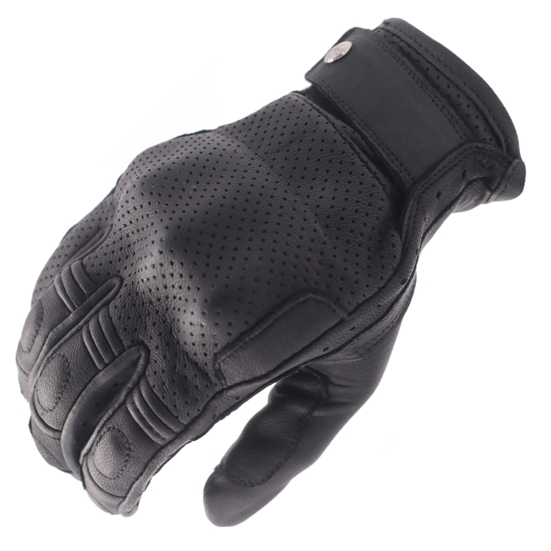 Gear X Motorcycle - Черные летние мотоциклетные перчатки GS Motorrad,