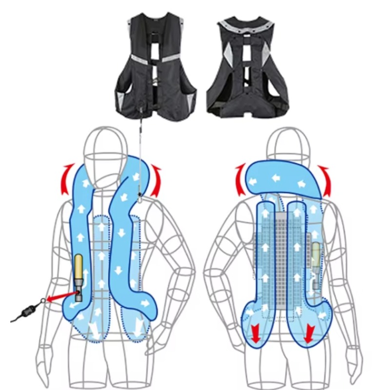Прочный нейлоновый защитный жи – обзор и цена Motorcycle Gear With Airbag